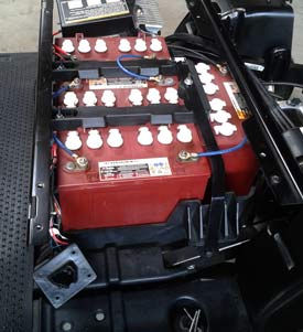batterie in golf car trojan